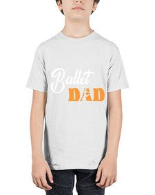 Fitted dance dad ballet svg ballet 125# - ballet - Youth Tee Unisex