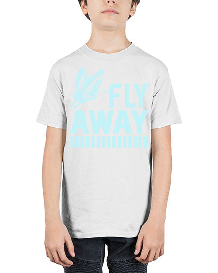 Fly away butterfly - butterfly - Youth Tee Unisex