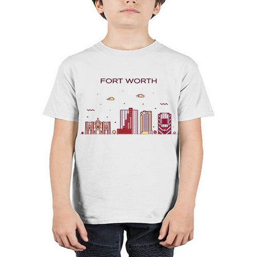 FortWorth 740# - cities - Youth Tee Unisex
