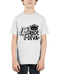 Fourth Grade Diva 177# - fourth grade - Youth Tee Unisex