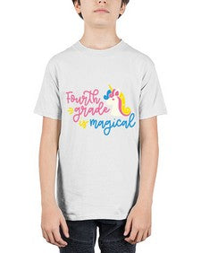 Fourth Grade Is Magical 187# - fourth grade - Youth Tee Unisex