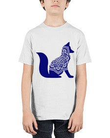 FoxMandalaUpdated 463# - mandala - Youth Tee Unisex