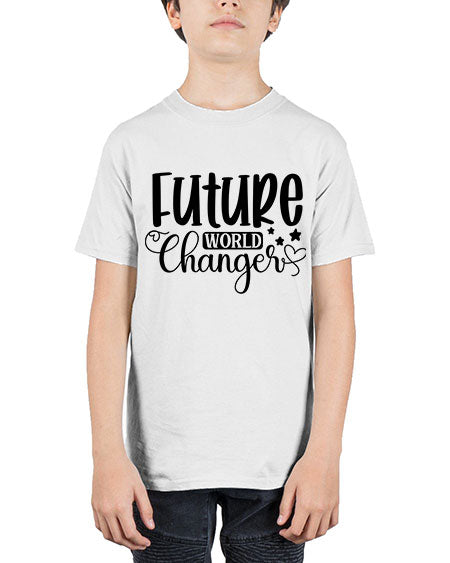 Future World Changer 318# - kids - Youth Tee Unisex