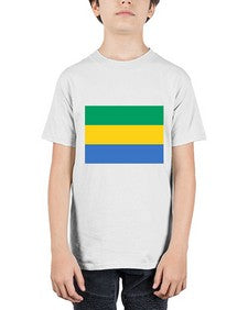 Gabon 754# - world flags - Youth Tee Unisex