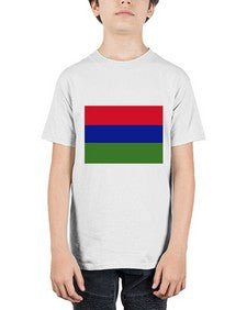 Gambia 755# - world flags - Youth Tee Unisex