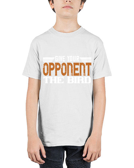 Give your opponent the bird 2268# - badminton - Youth Tee Unisex