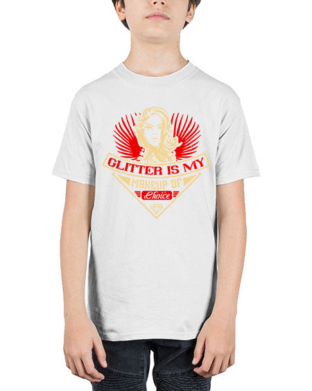 Glitter is my makeup of choice Style 211# - beauty - fashion - Youth Tee Unisex