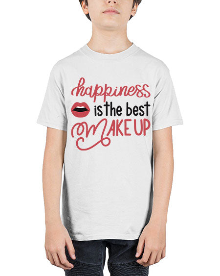 Happiness is the Best Makeup Style 94# - beauty - fashion - Youth Tee Unisex