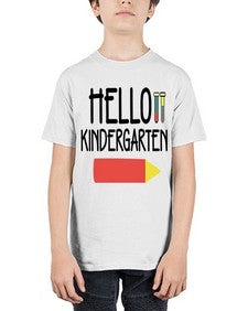 Hello Kindergarten 299# - kindergarten - Youth Tee Unisex