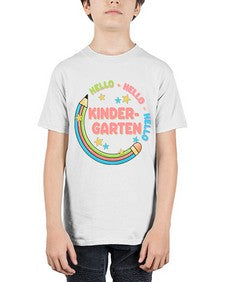 Hello Kindergarten Pencil 301# - kindergarten - Youth Tee Unisex