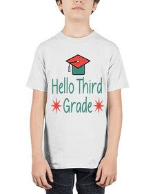 Hello Third Grade 345# - seventh grade - Youth Tee Unisex