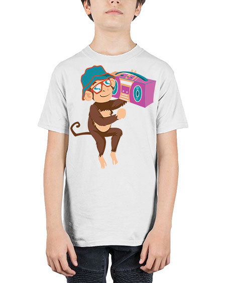 Hiphop Monkey 6# - monkey - Youth Tee Unisex