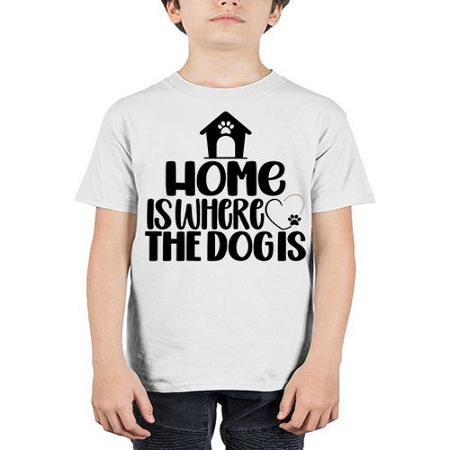 Home Is Where The Dogis Style 20# - dogs - Youth Tee Unisex