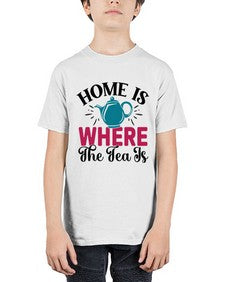 Home Is Where The Tea Is 1056# - tea - Youth Tee Unisex