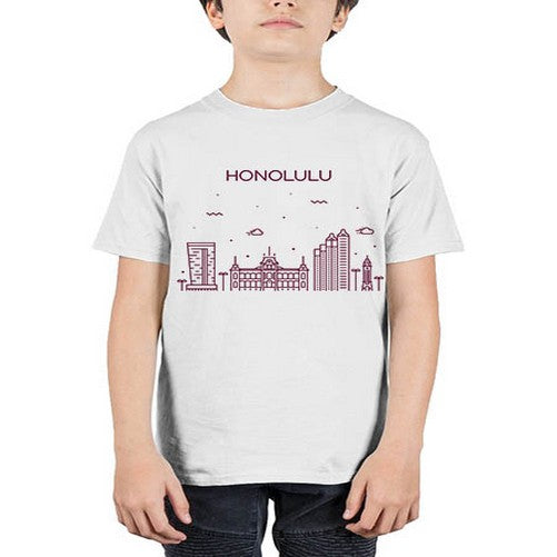 Honolulu 904# - cities - Youth Tee Unisex