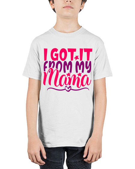 I Got It From My Mama Style 97# - baby - Youth Tee Unisex