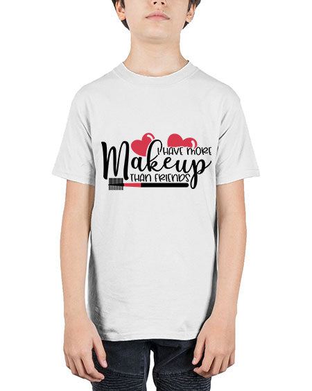 I Have More Makeup Than Friends Style 82# - beauty - fashion - Youth Tee Unisex