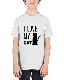 I Love My Cat Style 57# - cats - Youth Tee Unisex