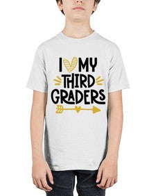 I Love My Third 368# - third grade - Youth Tee Unisex