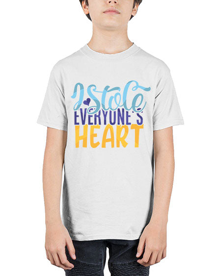 I Stole Everyones Heart Style 109# - baby - Youth Tee Unisex