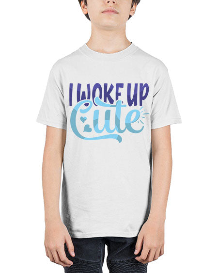 I Woke Up Cute Style 112# - baby - Youth Tee Unisex