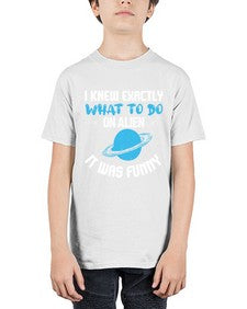 I knew exactly what to do on alien 17# - ufo - Youth Tee Unisex