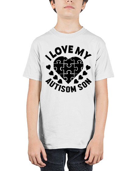 I love my Style 45# - autism - Youth Tee Unisex