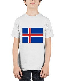Iceland 921# - world flags - Youth Tee Unisex