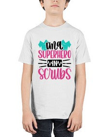 Im A Superhero In Scrubs Style Style 973# - nurse - Youth Tee Unisex