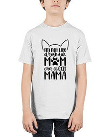 Im Not Like A Regular Mom Style 95# - cats - Youth Tee Unisex