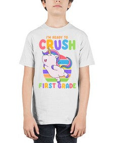 Im Ready to Crush first 387# - first grade - Youth Tee Unisex