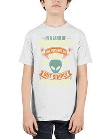 In a lan of immigrants one was not an alien 28# - ufo - Youth Tee Unisex