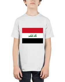 Iraq 961# - world flags - Youth Tee Unisex