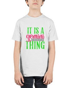 It is a gemini thing 254# - gemini - Youth Tee Unisex