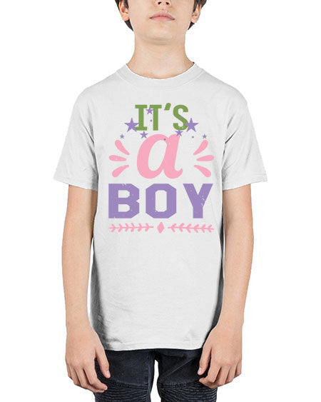 Its a boy Style 131# - baby shower - Youth Tee Unisex