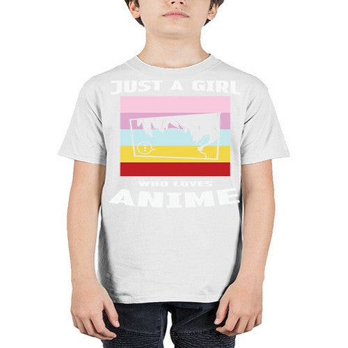 Just A Girl Who Loves Anime 265# - anime - Youth Tee Unisex