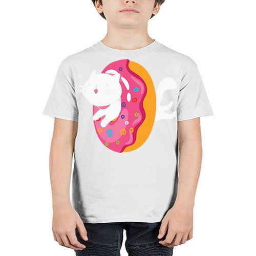 Kawaii Cat Donut Anime Lover Anime 267# - anime - Youth Tee Unisex