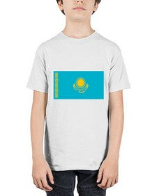 Kazakhstan 1032# - world flags - Youth Tee Unisex