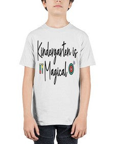 Kindergarten is Magical 425# - kindergarten - Youth Tee Unisex