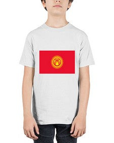 Kyrgyzstan 1103# - world flags - Youth Tee Unisex