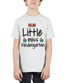 Little miss Kindergarten 483# - kindergarten - Youth Tee Unisex