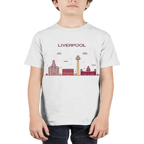Liverpool 1153# - cities - Youth Tee Unisex