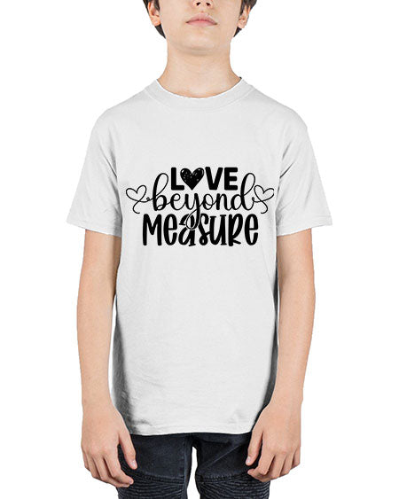 Love Beyond Measure 389# - kids - Youth Tee Unisex