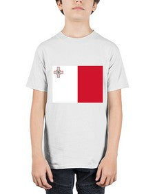 Malta 1222# - world flags - Youth Tee Unisex
