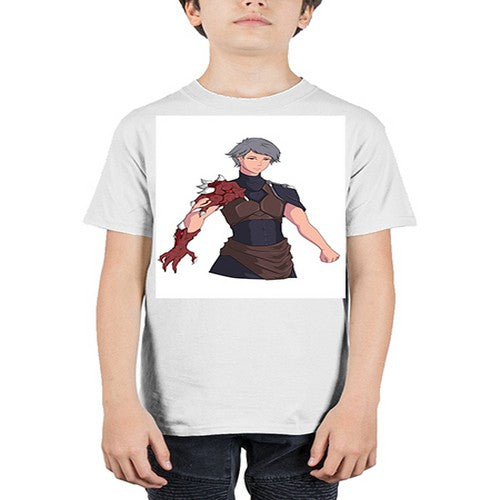 Man has parasite on hand 14# - anime - Youth Tee Unisex