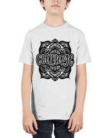 Mandala Courage 759# - mandala - Youth Tee Unisex