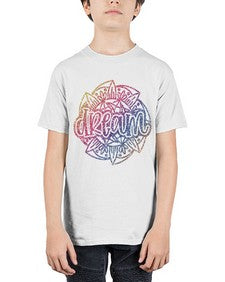 Mandala Dream Rainbow Glitter 760# - mandala - Youth Tee Unisex