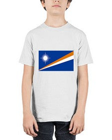 Marshall Islands 1242# - world flags - Youth Tee Unisex