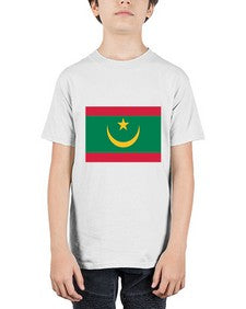 Mauritania 1260# - world flags - Youth Tee Unisex