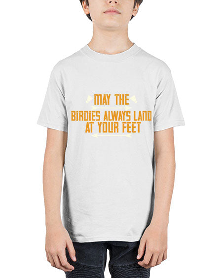 May the birdies always land at your feet 1963# - badminton - Youth Tee Unisex